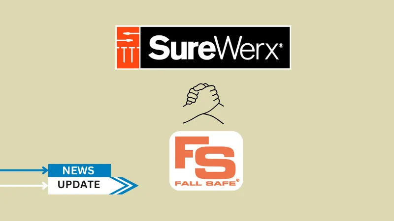 SureWerx®, a leading global provider of safety, tool & equipment products, announced that it has acquired FALL SAFE®. Terms were not disclosed. Based in Porto, Portugal, FALL SAFE® is a global leader of critical-use personal protective equipment, specializing in fall protection equipment and systems.