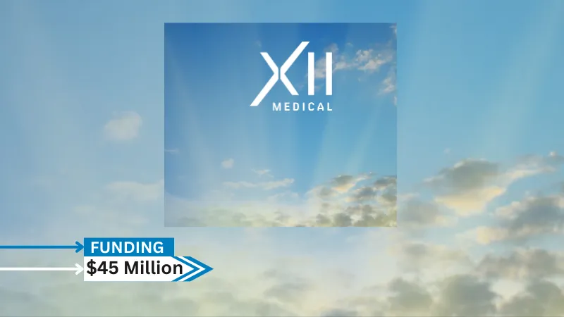 XII Medical, Inc., a clinical-stage medical technology company developing innovative therapies for obstructive sleep apnea, has raised $45 million Series B equity financing led by Omega Funds and joined by new investor Intuitive Ventures.